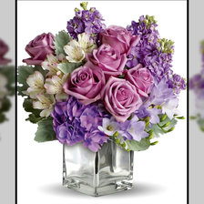 Схема вышивки «Букетик ассорти.»