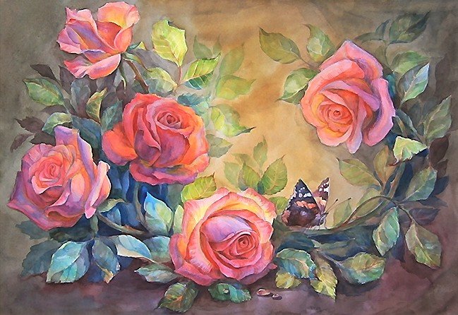 акварель - оригинал