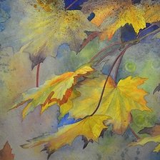 Схема вышивки «акварель»