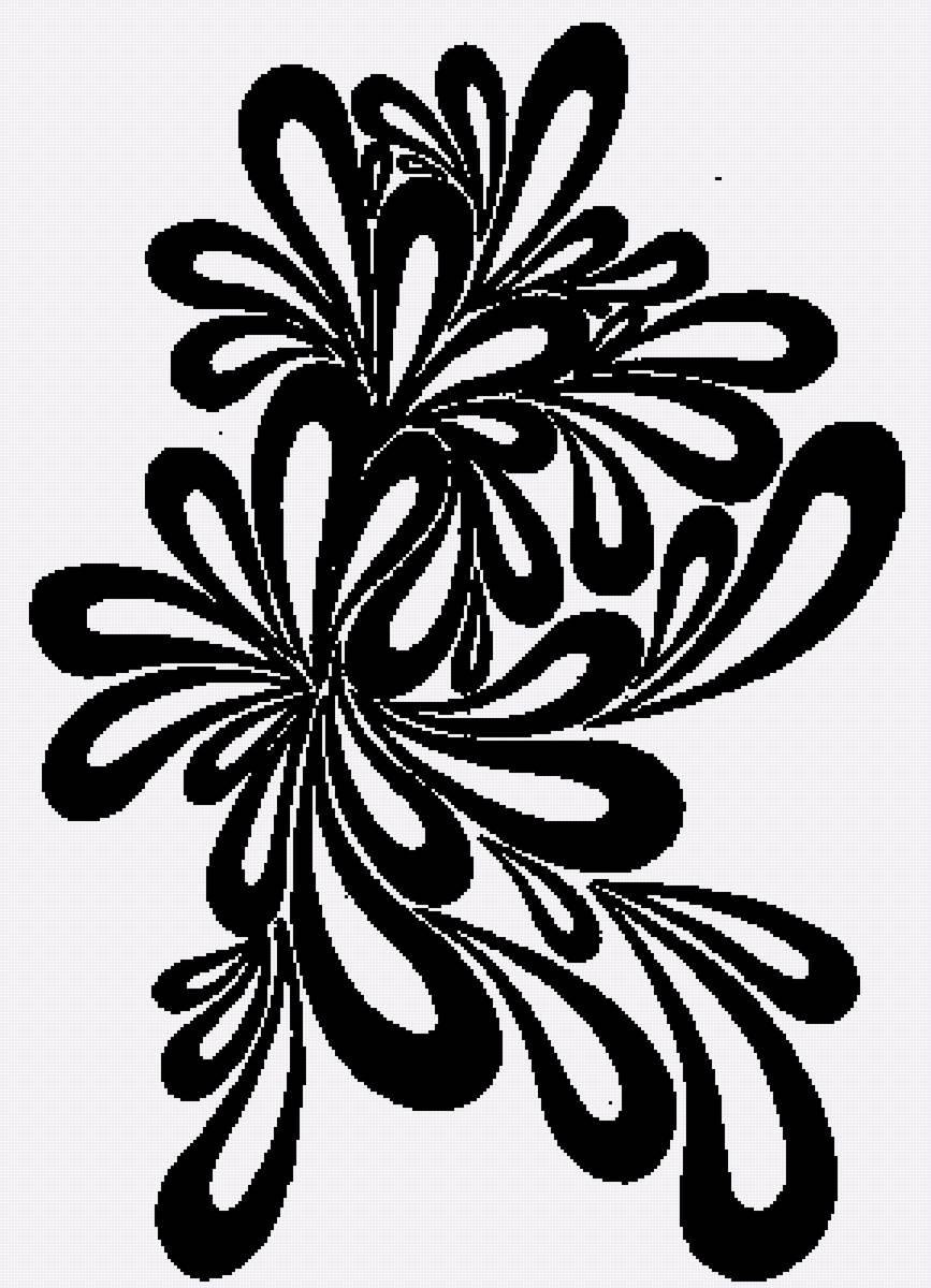 Фонтазия 2 - монохром - предпросмотр