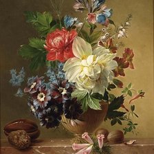 Схема вышивки «БУКЕТ ЦВЕТОВ»