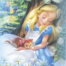 Схема вышивки «alice»