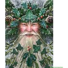 Схема вышивки «леший»