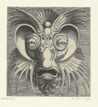 Схема вышивки «маска»