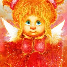 Схема вышивки «солнечный ангел»