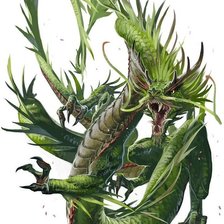 Схема вышивки «дракон»