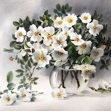 Схема вышивки «акварель»