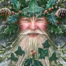 Схема вышивки «леший»