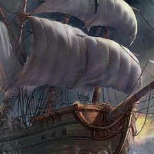 Схема вышивки «Ship and boat art»