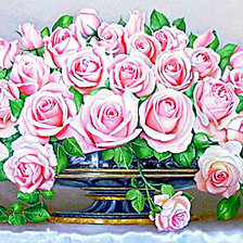 Схема вышивки «Розы»