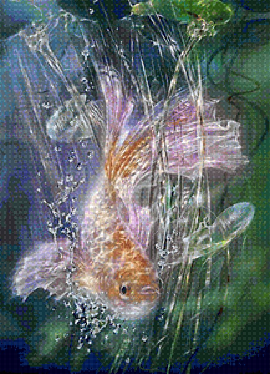 золотая рыбка - рыбка - предпросмотр