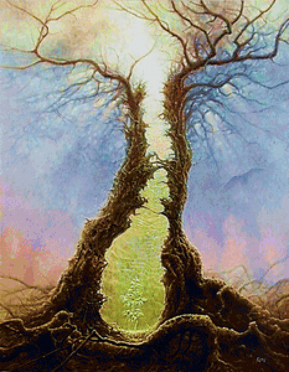 дерево жизни - дерево - предпросмотр