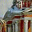 Предпросмотр схемы вышивки «Городской пейзаж. Храм.» (№1950368)