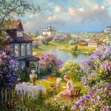 The City from my Terrace.