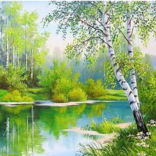 Схема вышивки «весна»