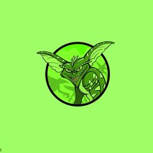 Схема вышивки «гремлин»