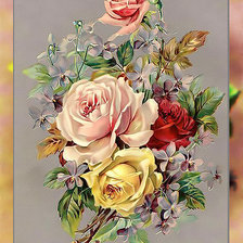 Букет цветов.