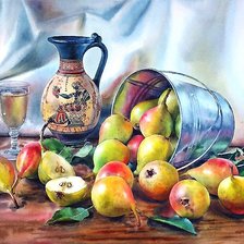 Схема вышивки «акварель»