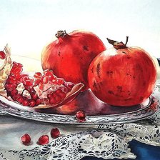 Схема вышивки «акварель»