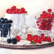 Схема вышивки «акварель»