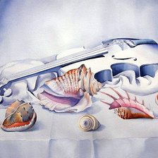 Схема вышивки «акварель»