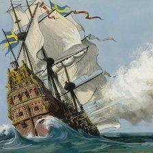 Схема вышивки «Залп»