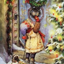 Схема вышивки «Новогодняя»