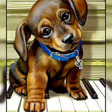 Схема вышивки «Маленький музыкант2.»