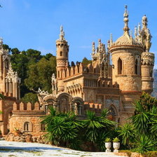 Схема вышивки «замок»