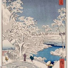 Схема вышивки «Японская гравюра-2»