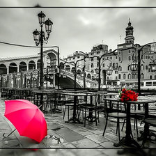 Схема вышивки «Городской пейзаж.»