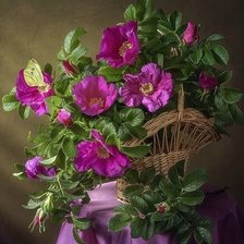 Схема вышивки «цветы»