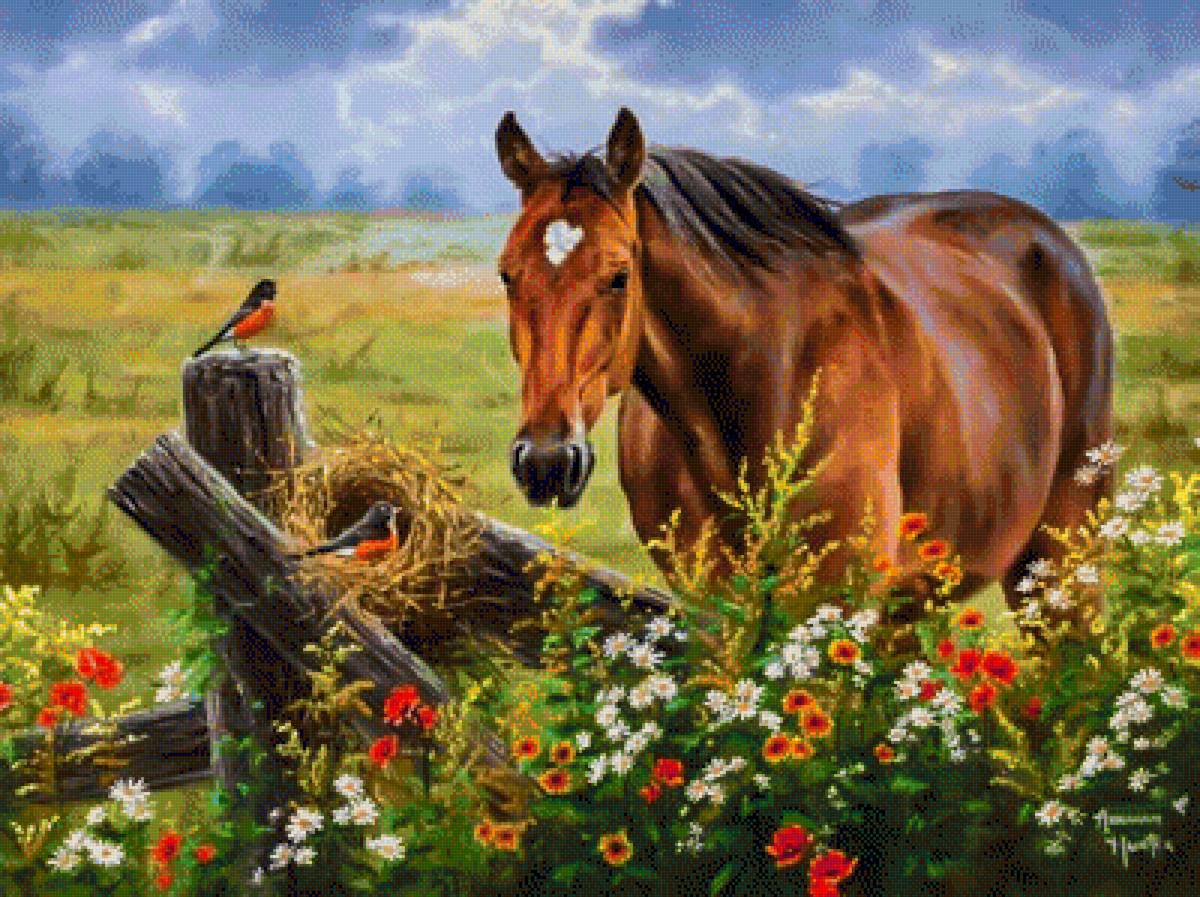 Nature. - abraham hunter paintings.scenarys.animals.birds.flowers and gard - предпросмотр