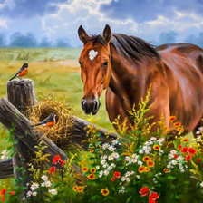 Схема вышивки «Nature.»