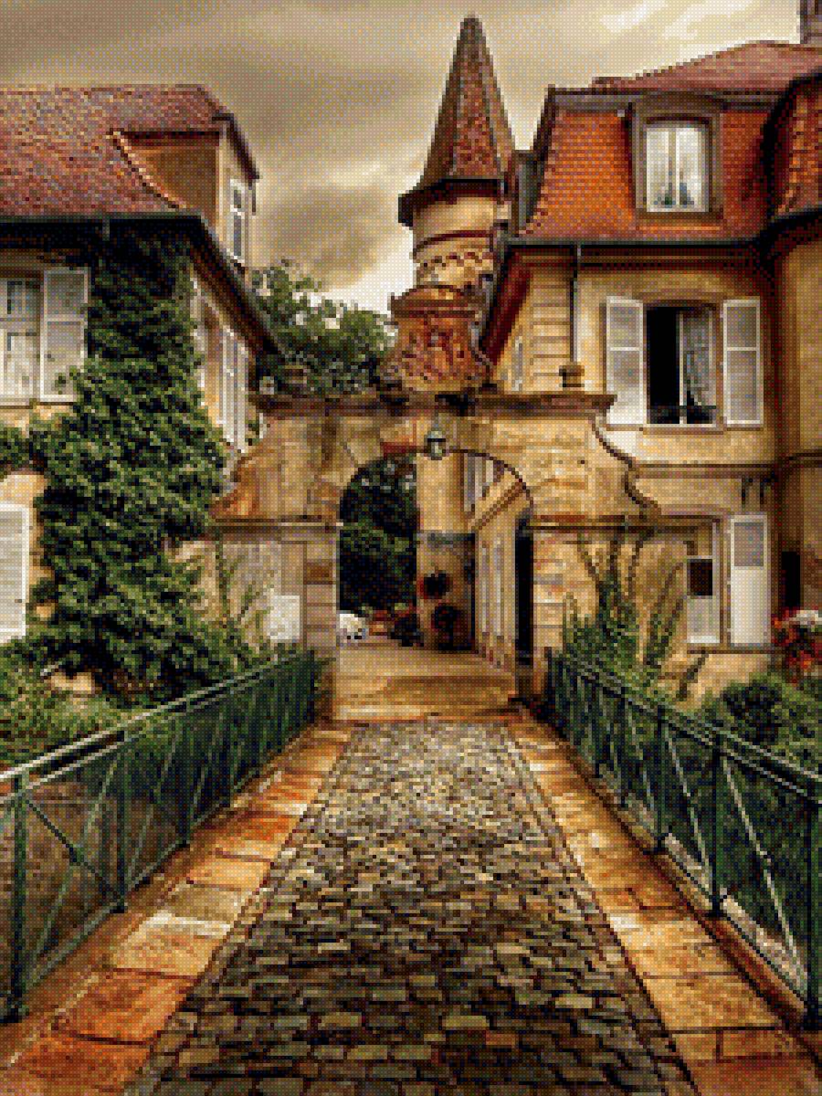 двор - здание - предпросмотр