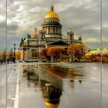 Схема вышивки «Питер. Городской пейзаж.»