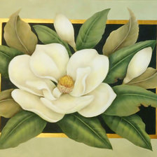 Схема вышивки «Магнолия.»