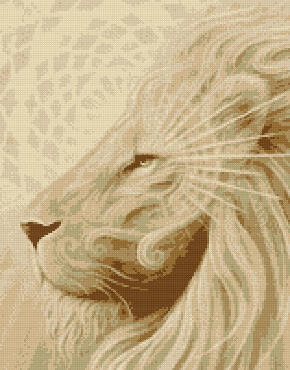 лев - животные - предпросмотр