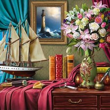 Схема вышивки «Натюрморт»