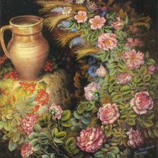 Схема вышивки «натюрморт»