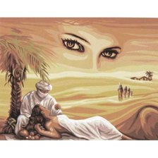 Схема вышивки «Принцесата на пустинята»