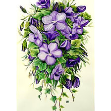 Схема вышивки «Полевые цветы.»