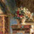 Предпросмотр схемы вышивки «домик в цветах» (№1953976)