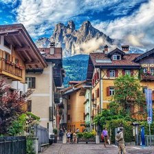 Схема вышивки «Италия»