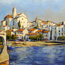 Схема вышивки «Cadaqués.Catalonia.»