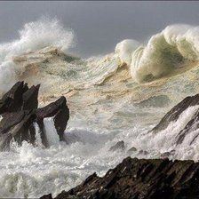 Схема вышивки «буря»