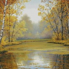 Схема вышивки «Осень.»