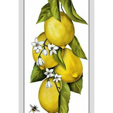 Схема вышивки «Лимоны.»