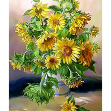 Подсолнухи.