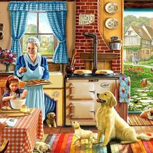 Схема вышивки «У бабушки»